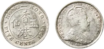 5 New Dollars 78 (1989) (UNC) - Central Mint of Taiwan - China