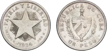 1915 40 Centavos (VF) - Philadelphia Mint - Cuba | Coins NB