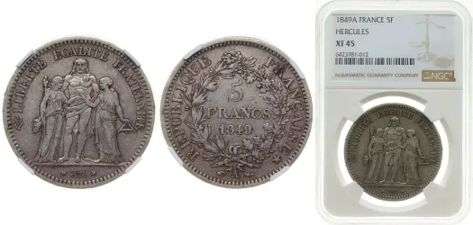 5 Francs 1960 (NGC MS 63) - France | Coins NB - Auction - CoinsNB