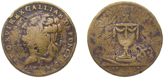 1 Deutsche Mark 1954 G (VF) - Staatliche Münze Baden-Württemberg