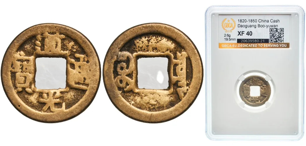 1 Cash - Daoguang (Tongbao; Boo-yuwan) ND (1796-1820) (GBCA XF