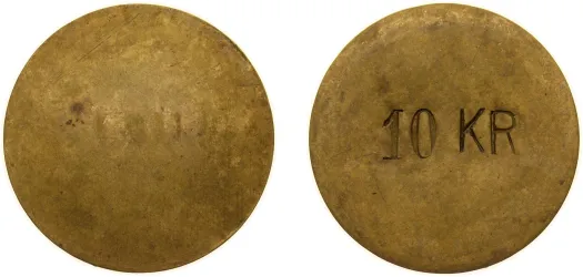 1938 G 2 Kronor 300th Anniversary of the founding of New Sweden