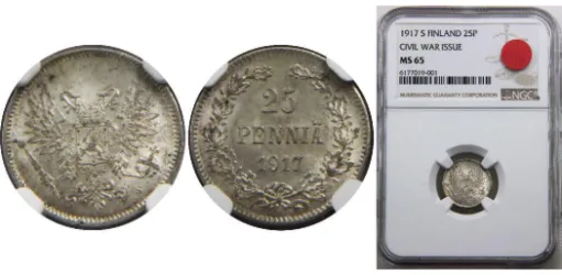 1952 500 Markkaa (Olympic Games) (AU) - Helsinki Mint - Finland