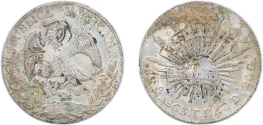 1806 TH 8 Reales - Carlos IV (VF) - Mexico City Mint - Mexico