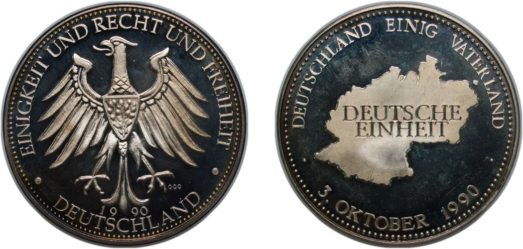Germany Federal Republic of Germany 1990 Token - Deutschland einig