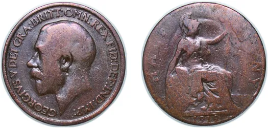 6 Pence - George VI (1st coinage) 1944 (NGC MS 63) - Royal Mint
