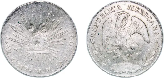 1806 TH 8 Reales - Carlos IV (VF) - Mexico City Mint - Mexico