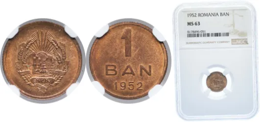 1 Leu 1966 (UNC) - Bucharest Mint - Romania | Coins NB - Auction