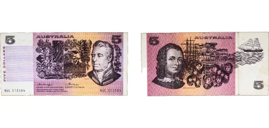 2000 C 5 Dollars - Elizabeth II (4th Portrait - Sydney 2000 Series