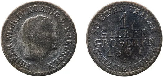 5 Mark - William II (Kingdom of Prussia) 1901 A (NGC MS 64