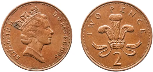 2 New Pence - Elizabeth II (2nd portrait) 1971 (AU) - Great