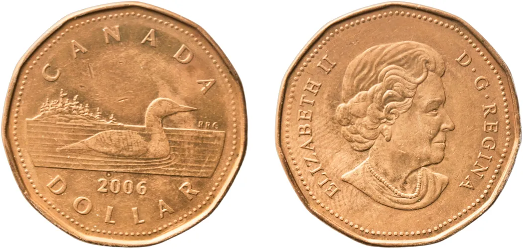 1 Dollar - Elizabeth II (4th portrait) 2006 (UNC) - Royal Canadian
