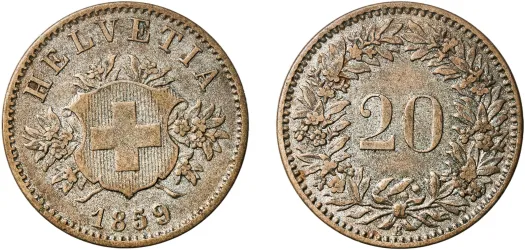 2 Francs (Helvetia standing; copper-nickel) 1981 (PF) - Bern Mint