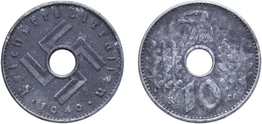 1 Deutsche Mark 1954 G (VF) - Staatliche Münze Baden-Württemberg