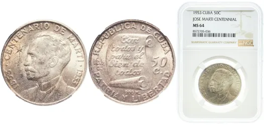 1915 40 Centavos (VF) - Philadelphia Mint - Cuba | Coins NB