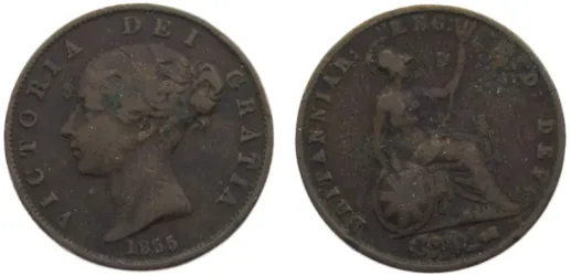 1910 B 1 Dollar Hong Kong British Trade Dollar (XF) - Bombay
